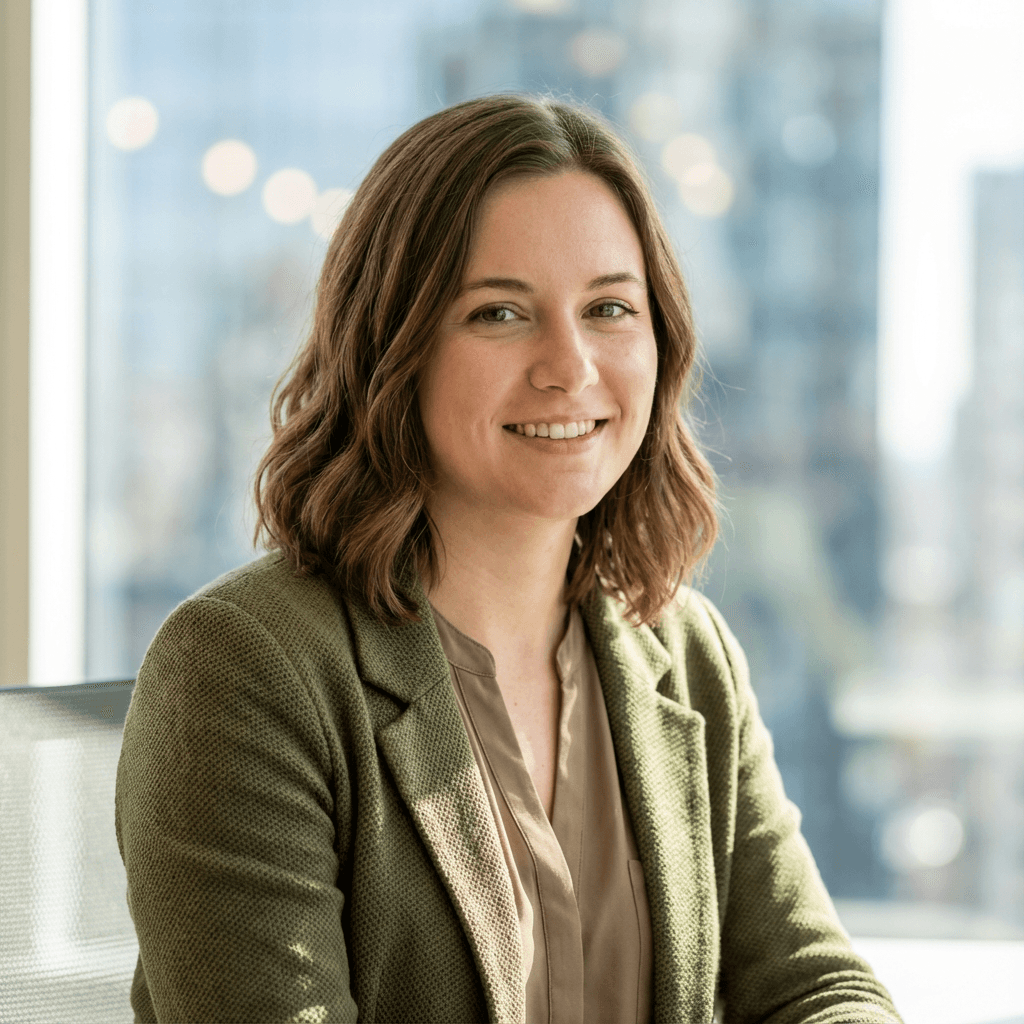 Sarah Mitchell corporate portrait